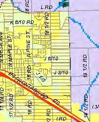 Revised Receiving Area to include all of the area between Hwy 6 & 50 and L Road and 18 ½ and 19 Roads- both