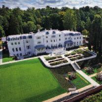 Nearby is the exclusive and luxurious country house hotel and polo grounds at Coworth Park.