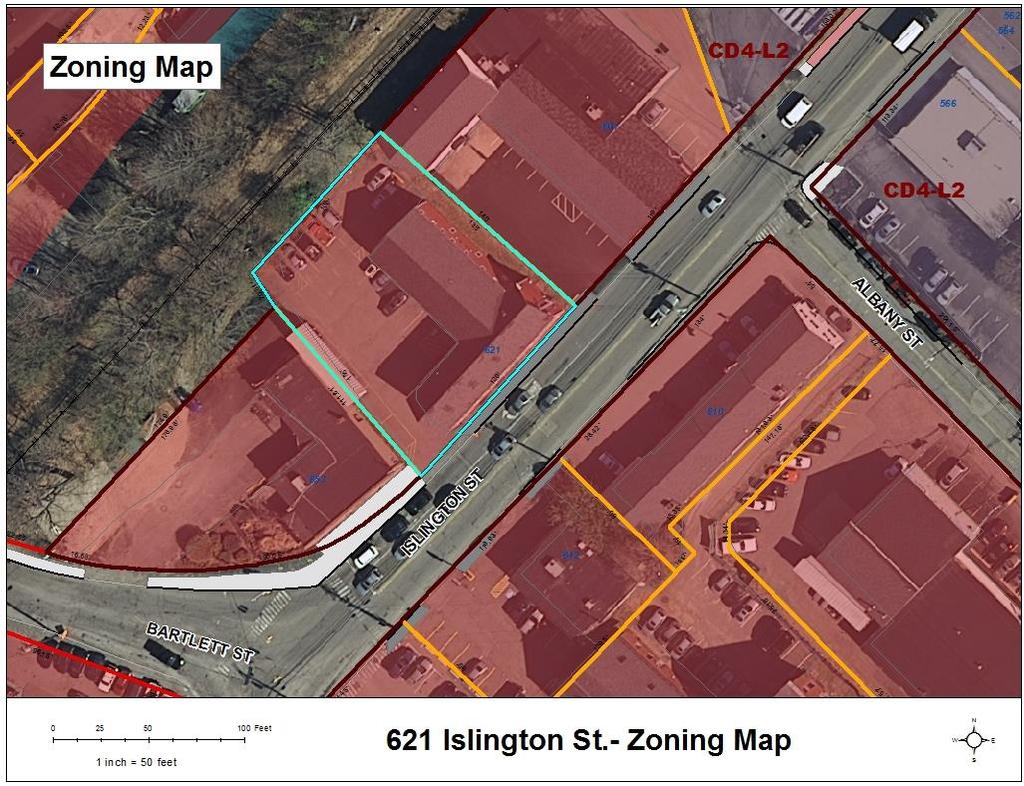 location of the sales area to be less than 100 from a residential building.