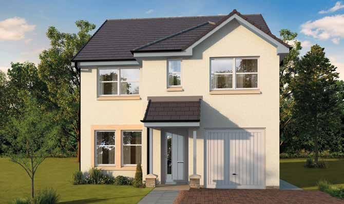 WALLACE 4 bedroom detached home with a single garage Lounge 3.28 x 4.