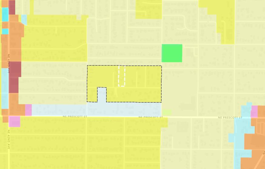 4905 NE Going Street: Zoning Map OS R7
