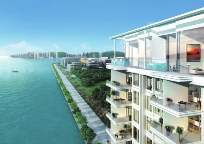 PROPERTIES UNDER DEVELOPMENT 7 7 Providence Bay Located on the waterfront of Pak Shek Kok, Tai Po, Providence Bay enjoys a beautiful view of Pat Sin Leng Ranges and