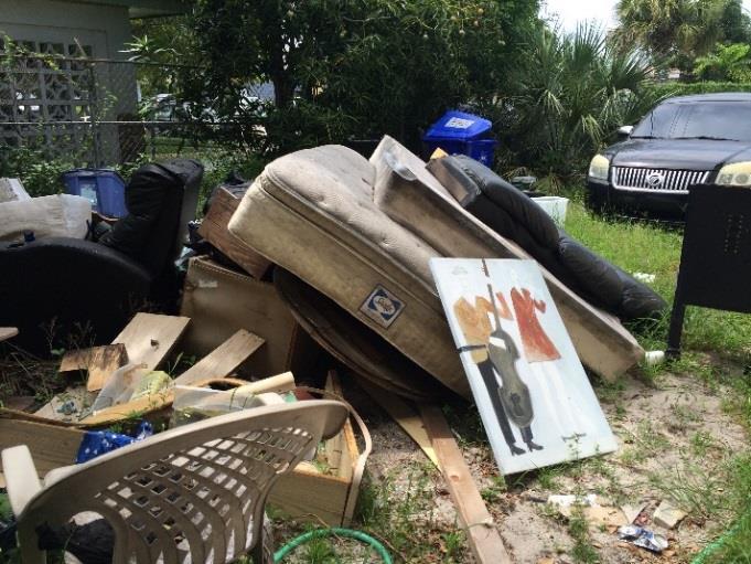 for property grounds maintenance Inspected 45 cases for building maintenance violations Registered 23 abandoned homes with local property management During this quarter,