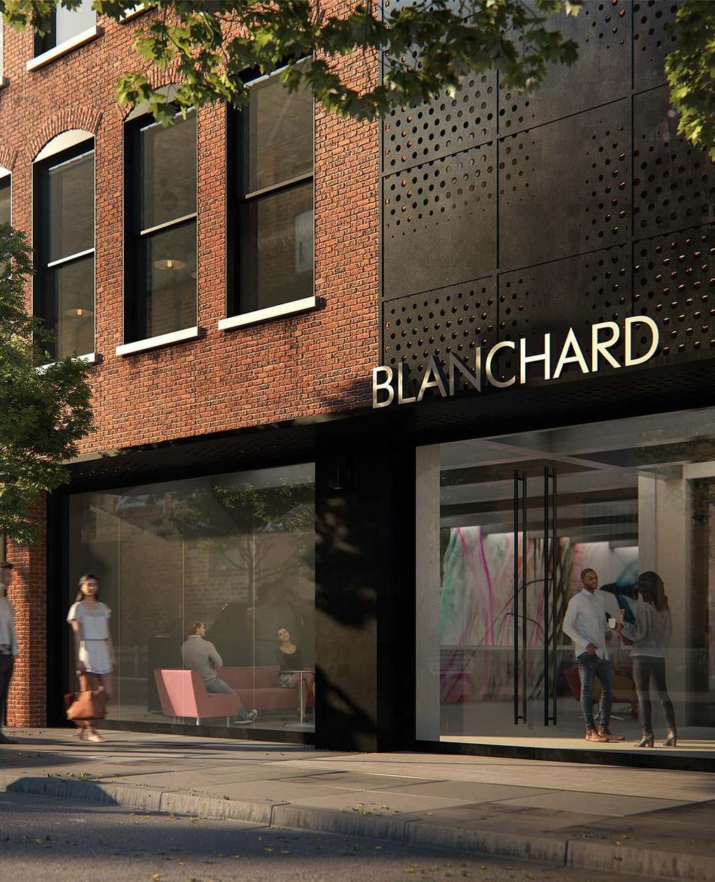 BLANCHARD BLANCHARD is a seven-story, 220,000 square foot, former warehouse building located in the heart of the Hunter s Point neighborhood of Long Island