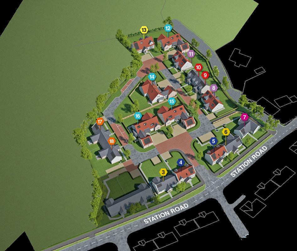 Development Site Map It s important to see where your new home is positioned in the development and this map will show you both the plot and locality within the surroundings.