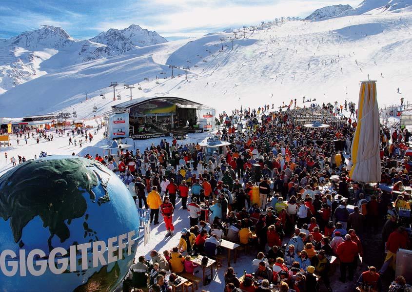 Après-Ski Few resorts in Austria can rival Sölden for its full-on après-ski scene.