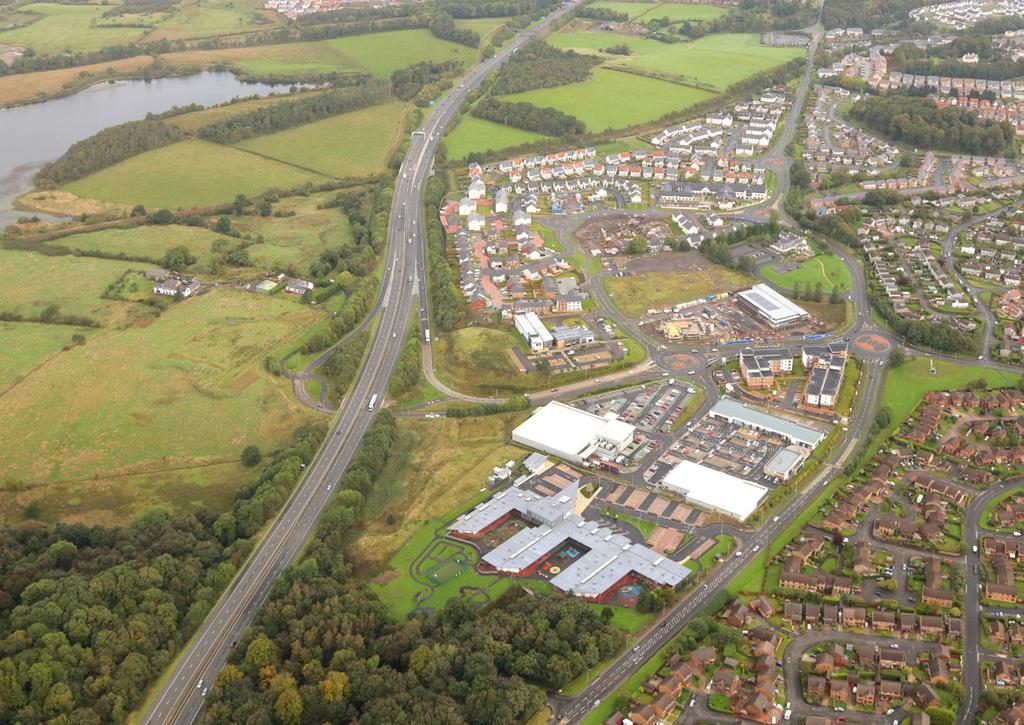 INVESTMENT SUMMARY GLASGOW (20 MINS) Modern multi-let retail parade Prominent site located within Newton Mearns, one of Glasgow s most affluent suburbs Adjacent to Waitrose supermarket Anchored by