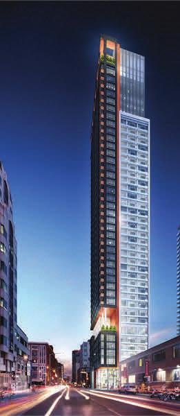 The Bond 290 Adelaide Street 40 storeys 369 units 245 parking