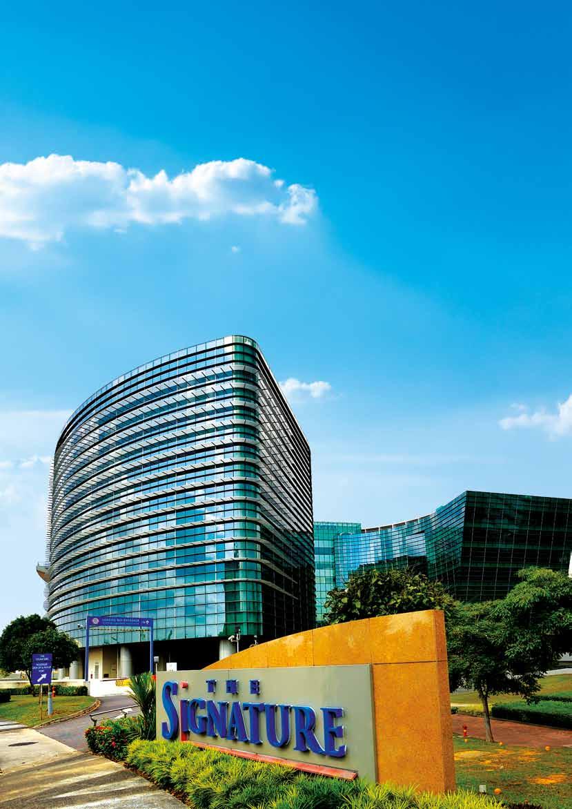 BUSINESS PARK BUILDINGS Top Five Tenants in Business Park Buildings of Monthly ( 3 March 03) Credit Suisse AG The Signature Financial and Insurance Activities 4.5. Johnson & Johnson Pte. Ltd.