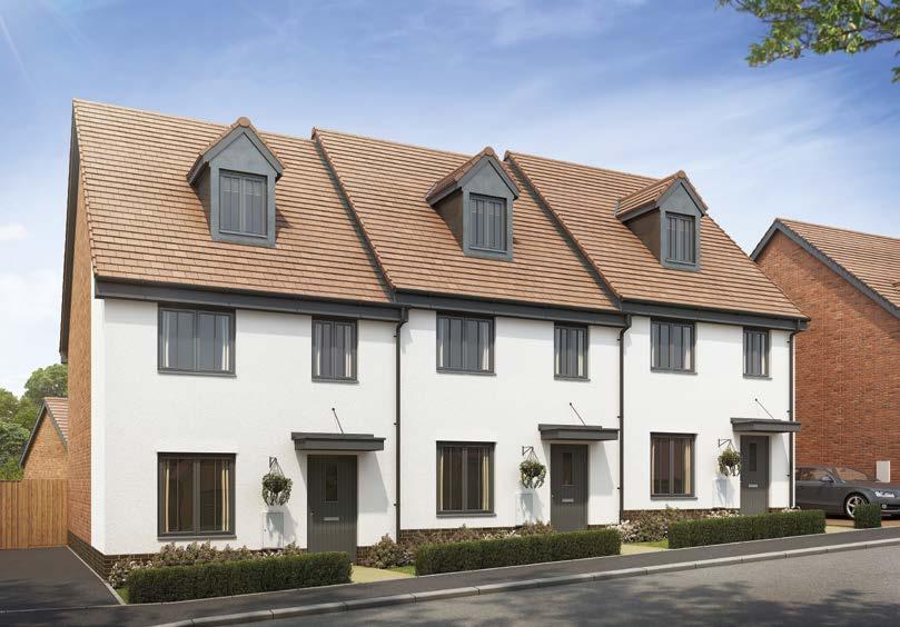 THE CROFTON 3 BEDROOM HOME THE CROFTON The Crofton is a 3 bedroom townhouse with bags of versatility to appeal to growing families or