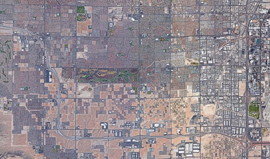 Aerial Map SITE W. FLAMINGO RD. // 34,000 CPD S. DURANGO DR. // 28,000 CPD Spanish Trails Country Club W. TROPICANA AVE. // 30,000 CPD W. RUSSELL RD. // 20,000 CPD 215 S.