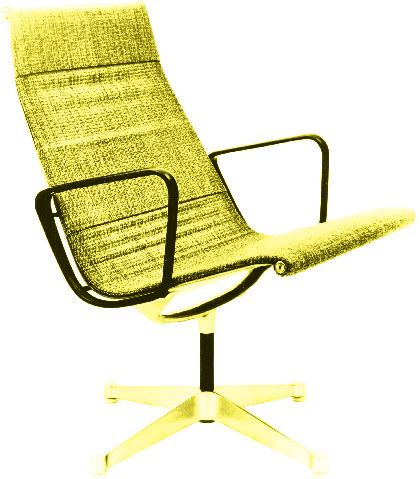 Like all designs generated by the Eames Office, the chairs and tables of the Aluminum Group seamlessly blend into any environment, serving their intended function while radiating a humble beauty.