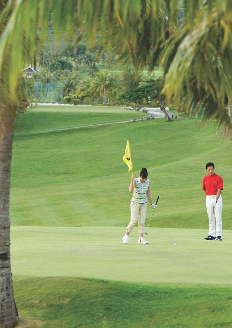 A Golfer s Retreat... A Putting Golf Course is a varied type of golf course wherein play is carried out by putting the ball throughout the length of the holes.