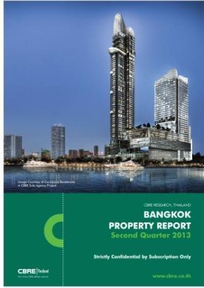 The Bangkok Property Report provides in-depth analysis of the Bangkok real estate market, including property supply and demand, occupancy, take-up, prices, rental trends and other indicators.