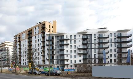 MetroBielany, residential project, Warsaw, Poland Residential Park, Bielany, Warsaw, Poland phase 2 Comprises 297 apartments and service facilities.