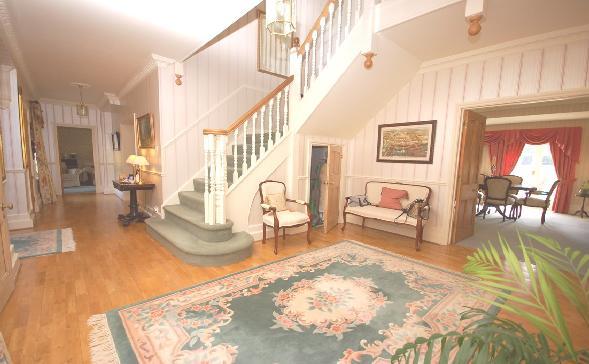 Opening to: GRACIOUS RECEPTION HALL Wide stairs leading to first floor galleried