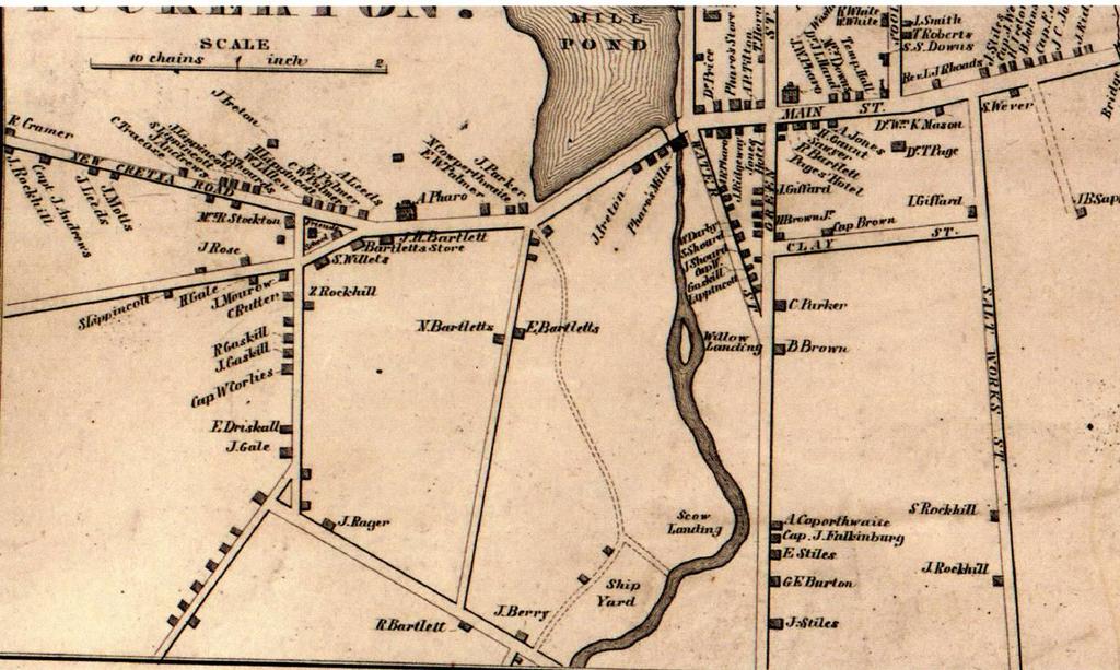 Andrews-Bartlett Homestead Proposed Historic District Supplemental Images Figure 1: 1859 Parry Map of Burlington County, Tuckerton Inset The Andrews-Bartlett House appears as the residence of N.