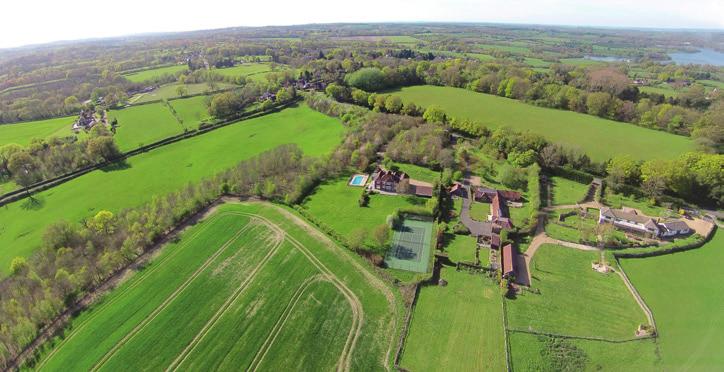 SITUATION Kiln House enjoys an exceptional location within the High Weald Area of Outstanding Natural Beauty between the villages of Wadhurst and Ticehurst and just over a mile from the open spaces