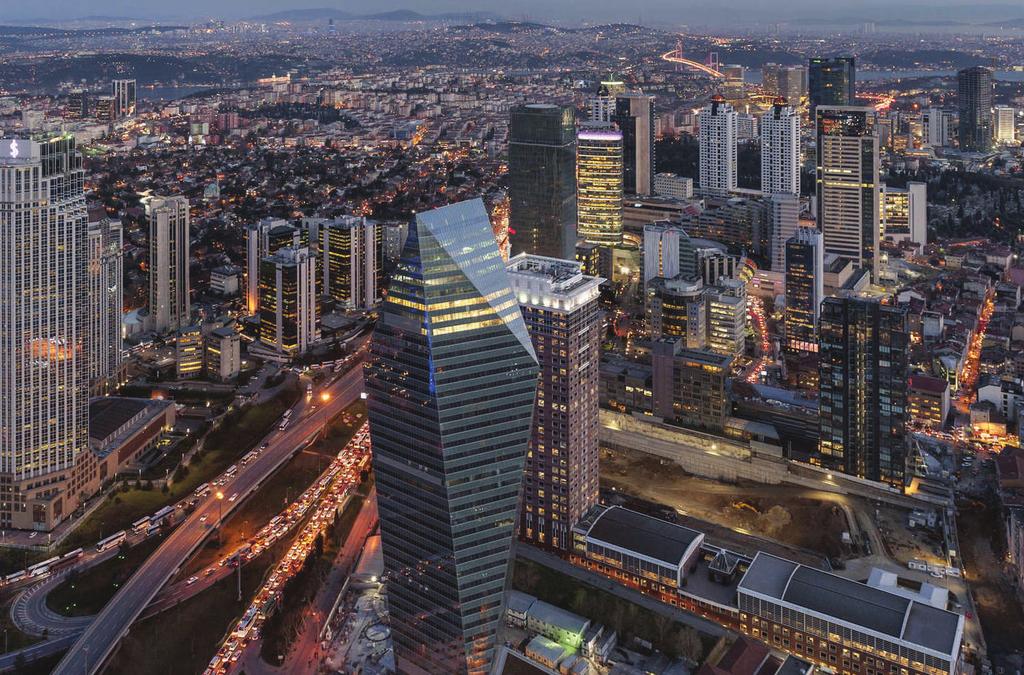 Istanbul Office Market Vacancy and Rental Level In the 4 th quarter of 2017, grade A office market in Istanbul preserved its performance with declining average rents due to exchange rate volatility