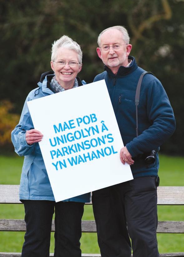 Patricia and Richard Nid yw Parkinson s yn heintus ac nid yw n gyflwr teuluol fel arfer. I r mwyafrif o bobl, ni fydd yn effeithio ar eu disgwyliad oes.