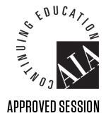 American Institute of Architects (AIA) Continuing Professional Education Credit(s) earned on completion of this course will be reported to AIA CES for AIA members upon completion of the AIA/CES