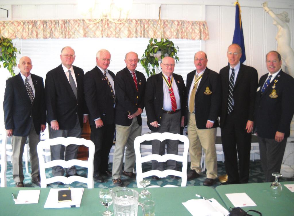 Volume 6, Issue 2 Page 3 Delegates attending the New England Council meeting held on October 15th at the Basin Harbor Club on Beautiful Lake Champlain, Vergennes, VT (from left to right: John Royden
