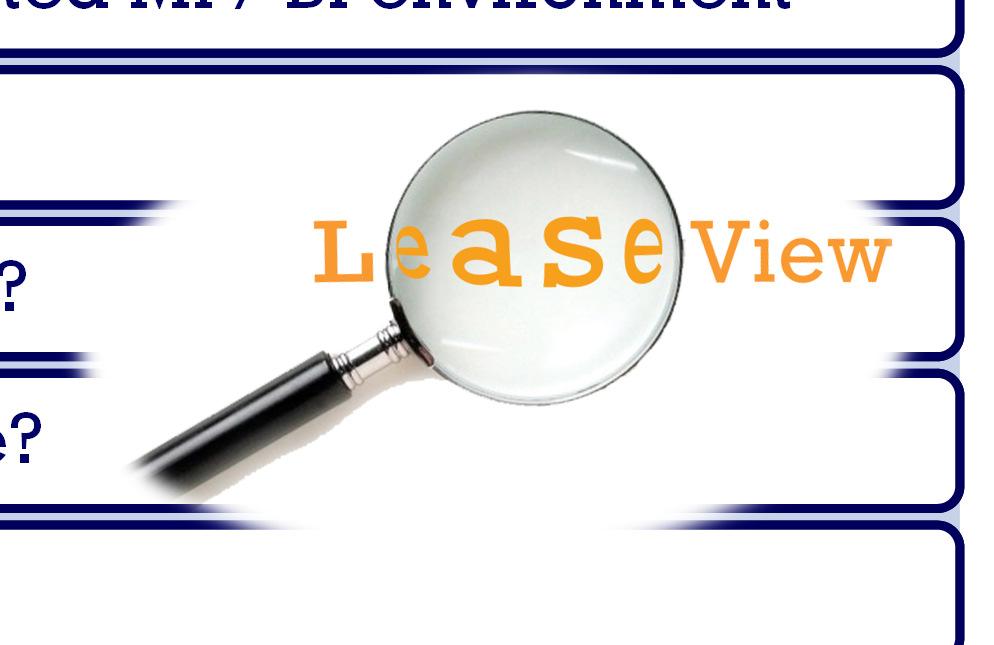 LeaseView: Towards True Business Understanding Introduction What is Leasing?