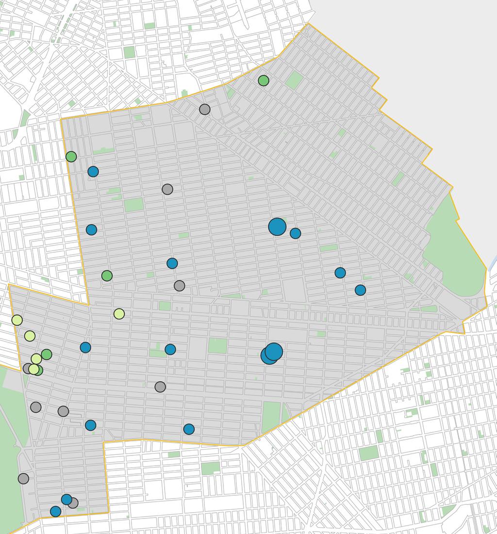 Page 13 Bedford Stuyvesant - Crown Heights - Lefferts Gardens - Bushwick The 20% year-over-year increase in average condo sale price per square foot brought the figure to $506, the largest annual