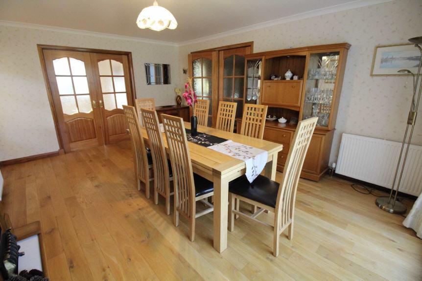 permissions). The kitchen is well fitted and has a handy utility room and breakfast room off whilst the spacious dining room caters for more formal gatherings.