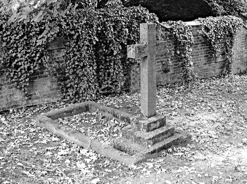 The Tomb of Sir George Arthur Hamilton Beaumont 11 th Baronet. The original grave is situated in the old graveyard on the right hand side of the path.