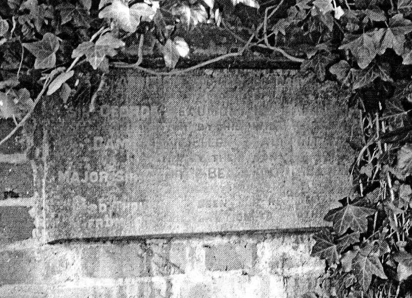This plaque is situated on the wall directly adjacent to the Tomb of Sir George Arthur Hamilton Beaumont 11 th Baronet The inscription to the plaque reads:- THE ADDITION TO THIS CHURCHYARD IN MEMORY