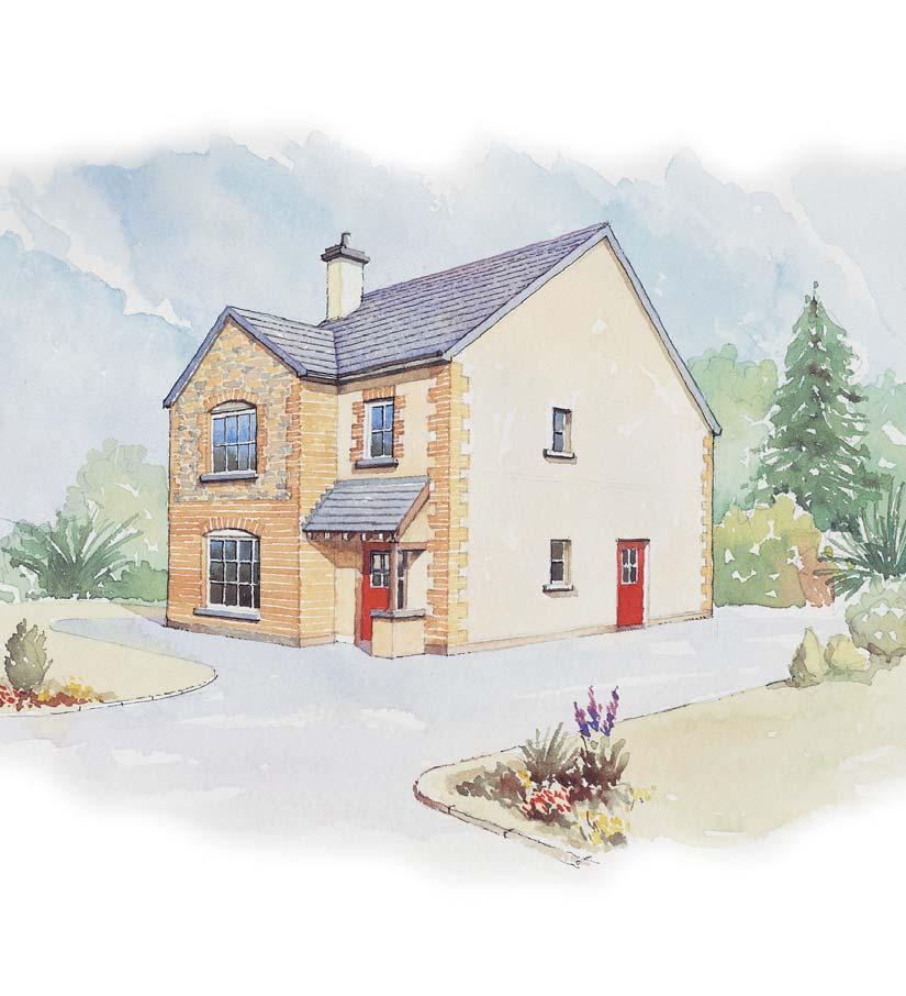 House Type E Well designed detached properties, comprising four