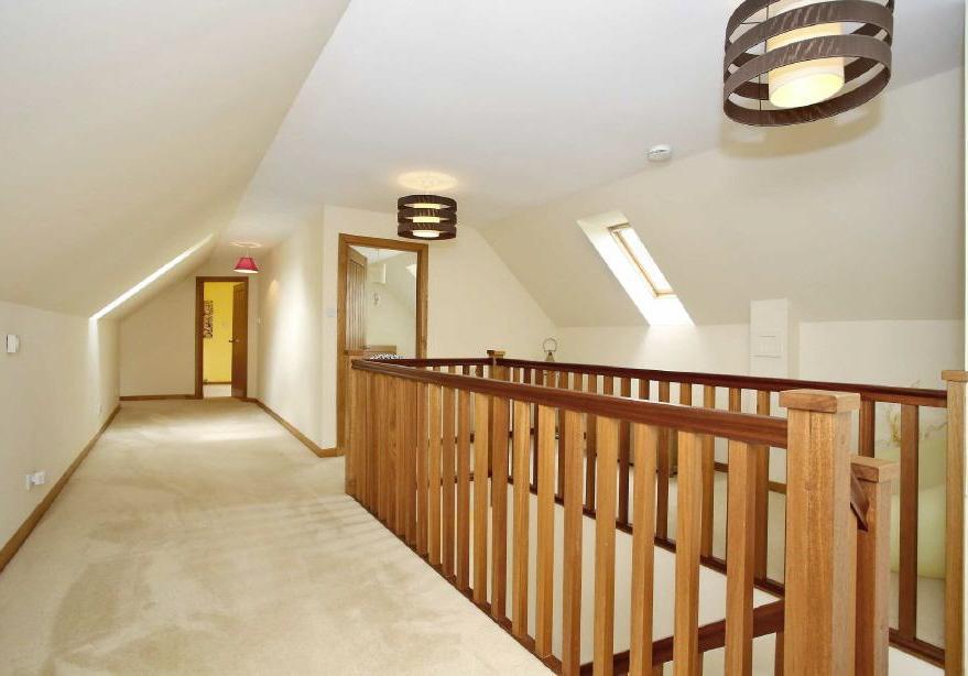 STAIRCASE AND LANDING A notable carpeted staircase and landing allowing access to all of the accommodation and due to its length could in fact be utilised in many