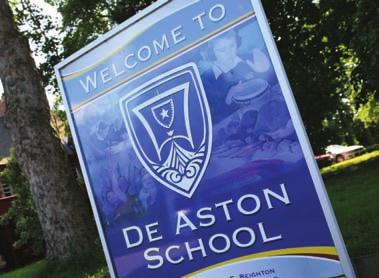 Market Rasen is also home to the highly regarded de Aston secondary school - with a thriving sixth form and a boarding house facility extending its opportunities to young people from all over the
