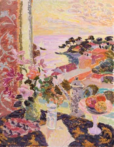 134902 Summer Evening on the Mediterranean 36 x 28 inches Oil on canvas WALLY FINDLAY GALLERIES INTERNATIONAL, INC.