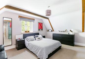 The home certainly offers a good degree of flexibility in the way in which it is used, whether as six bedrooms or perhaps using the top floor as an independent space for a growing teenager.