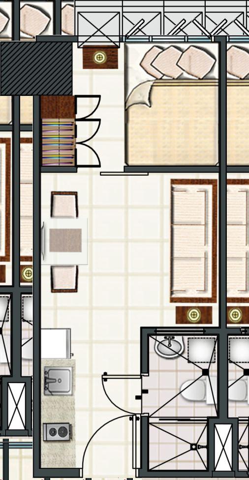 1-Bedroom Unit Floor Plan 1-Bedroom Unit (23.47 sq.m.) Living Room 3.62 38.