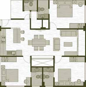 Apartment 4-N1 to 8-N1 Apartment