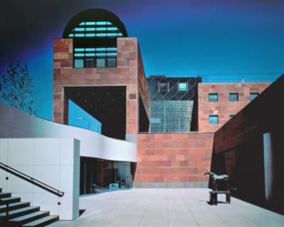 The Museum of Contemporary Art 1981-86 Los Angeles California, USA Photo courtesy of Yasuhiro Ishimoto Rendering courtesy of Arata Isozaki and Associates The Museum of Contemporary Art, Los
