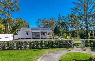 beaches in Byron Bay and 7 minutes to beautiful Bangalow on a leafy country road in the sought after hamlet of Possum Creek, this
