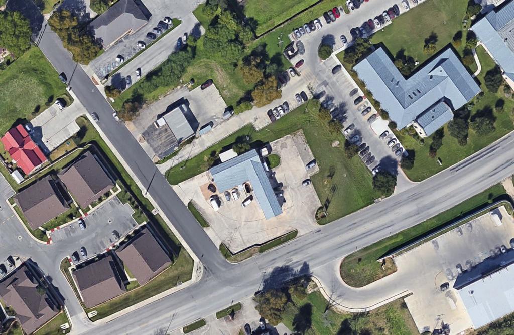 AERIAL MAP OFFICE BUILDING ON