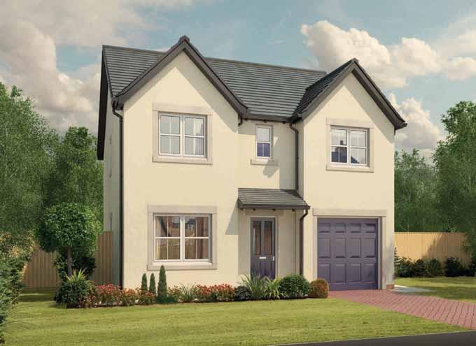 THE GREENWICH 4 Bedroom Detached House with Integral Garage Approximate square footage: 1,261sq ft GROUND