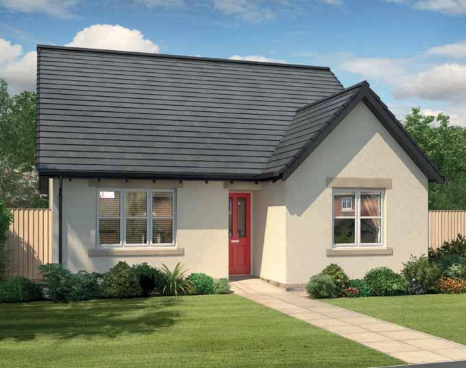 THE BANBURY 3 Bedroom Dormer Bungalow with Detached Garage Approximate square