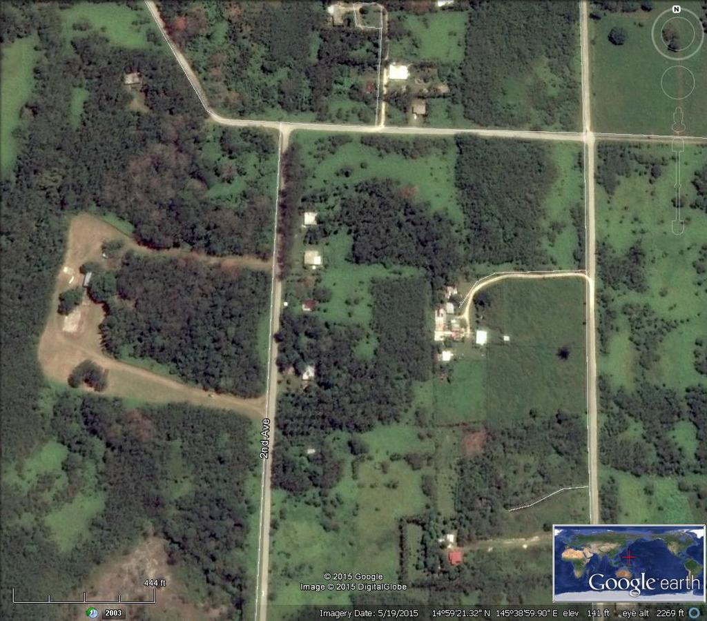 MARPO VALLEY, TINIAN Unimproved Lot 251 T 52 & 53 Property: Lot 251 T 53 Land Area: 5,522 square