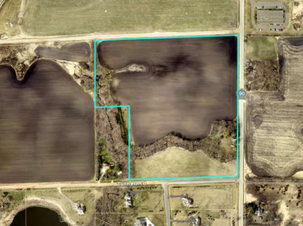 6576 Turner Road/1235 CSAH 90 Approximate New Turner Road Parcel Discussion: The applicant is seeking a minor subdivision to allow a lot line rearrangement to increase the size of the Turner Road