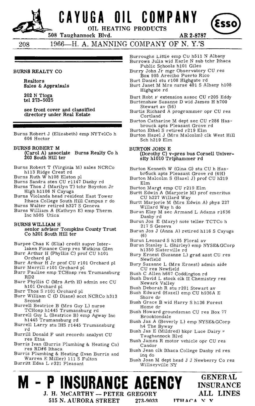208 1966-H. A. MANNING COMPANY OF N. Y.