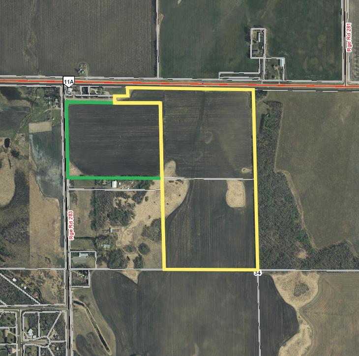 SCHEDULE D LAND LOCATION AERIAL MAP - PROPOSED NW 34-38-28-4