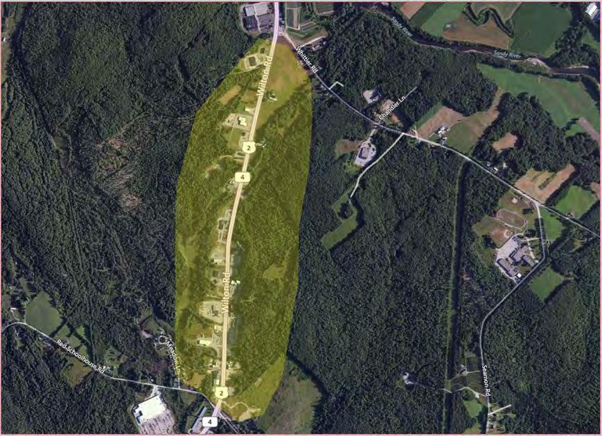 FOR SALE COMMERCIAL LAND DEVELOPMENT SITES CORRIDOR AREA OF PARCELS ON ROUTE 2 & 4 Development Opportunities from 2 to 92± Acres Routes 2 & 4 (Wilton Road) Route 2 is the state s major east/west
