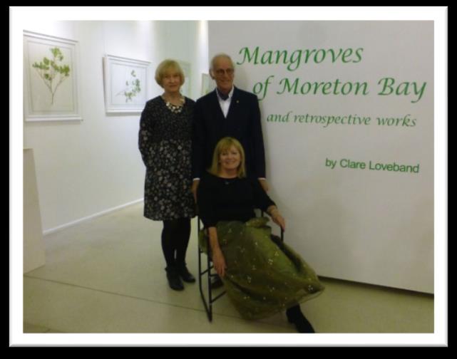 Exhibition Clare Loveband s art exhibition Mangroves of Moreton Bay captures the