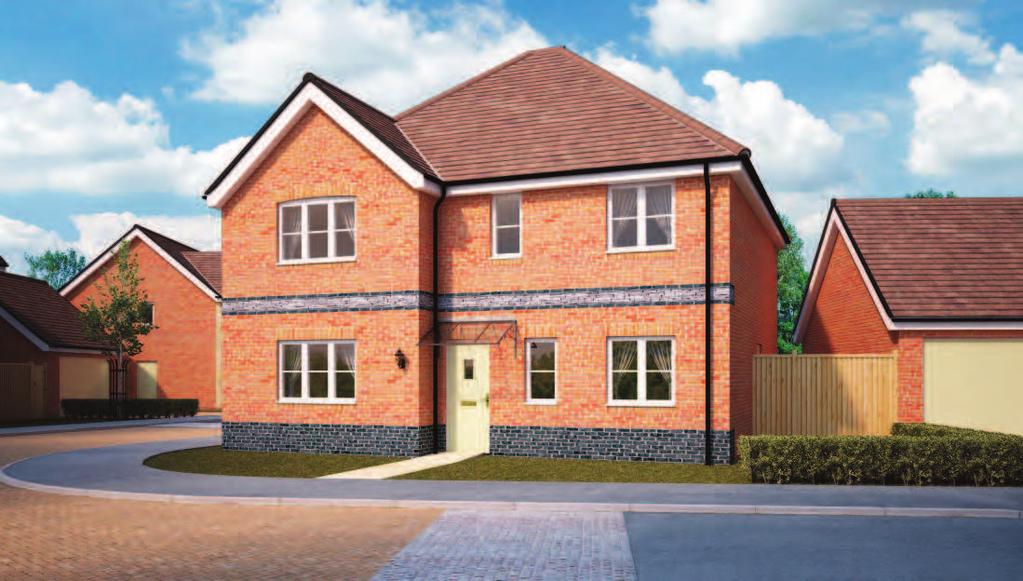 The Barbury a four bedroom two storey house (Plots 44 and 48) Dining area Kitchen 3.30 max x 4.85 max 10'-9" max x 15'-10" max Living room 3.65 x 5.55 11'-11" x 18'-2" Study 1.80 x 3.